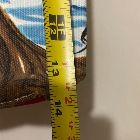 Brighton Women's Patriotic Graphic Tote EUC - Picture 3 of 7